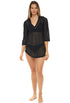 V-NECK BELL SLEEVE TUNIC - KAR